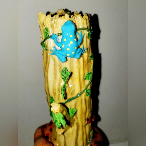 ArtAqua Aquarium ornament featuring a tree trunk with a snake NWT No Box - Picture 5 of 12